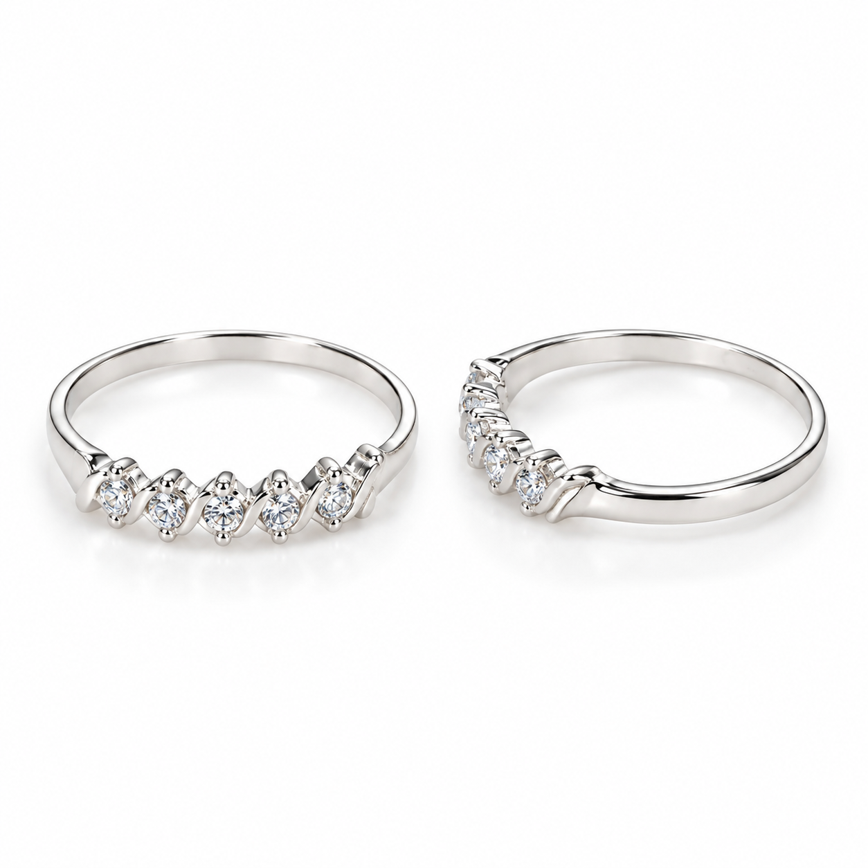 Anillo Media churumbela  plata anillo nacional linea 6