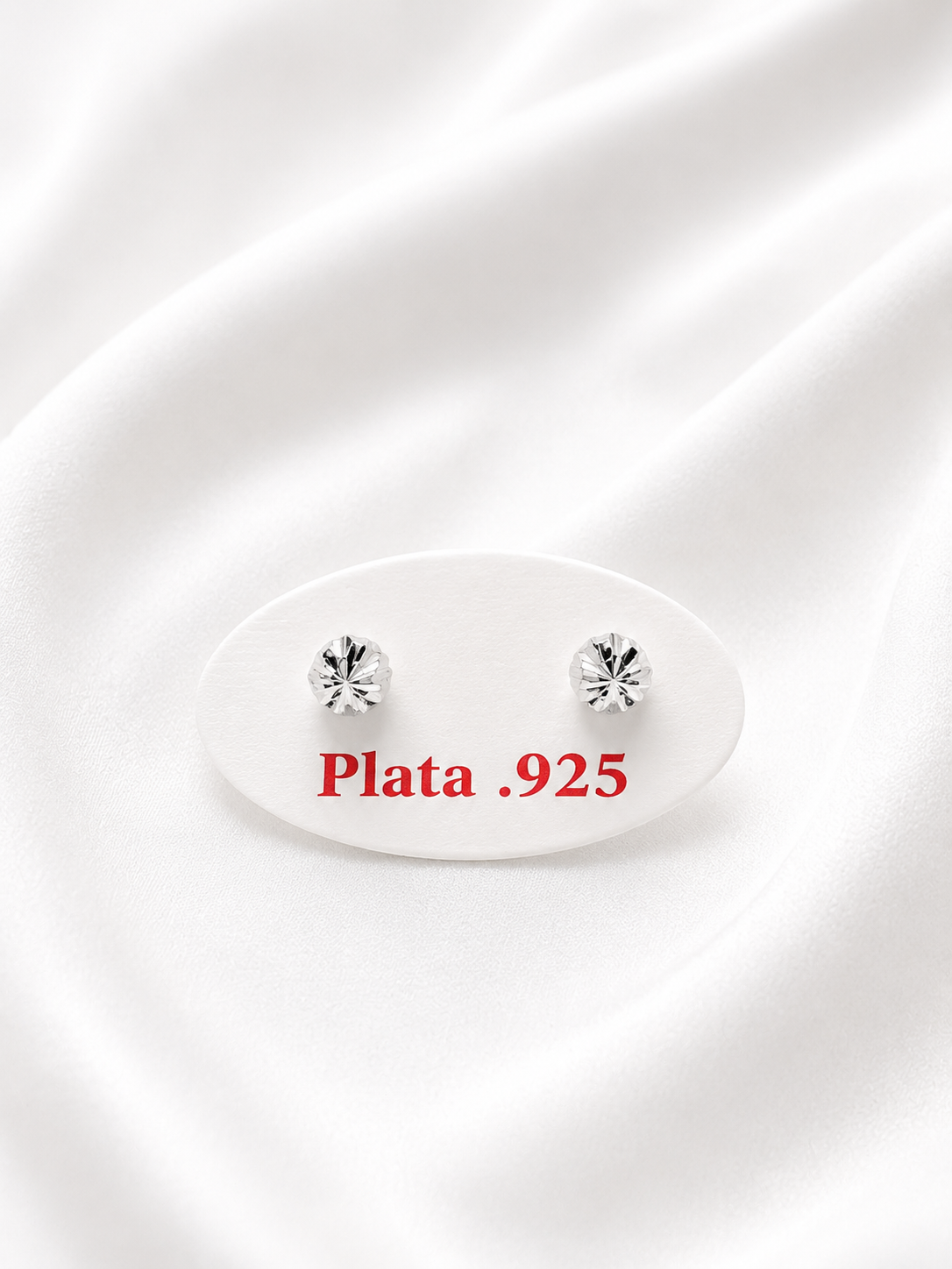 Broquel Hongo biselado  plata pieza