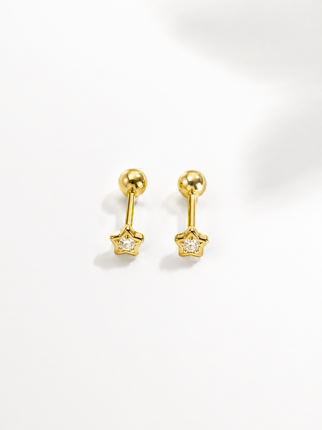 Broquel Estrella  oro laminado