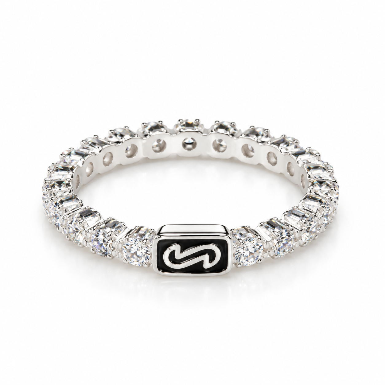 Anillo Monaco  plata pieza
