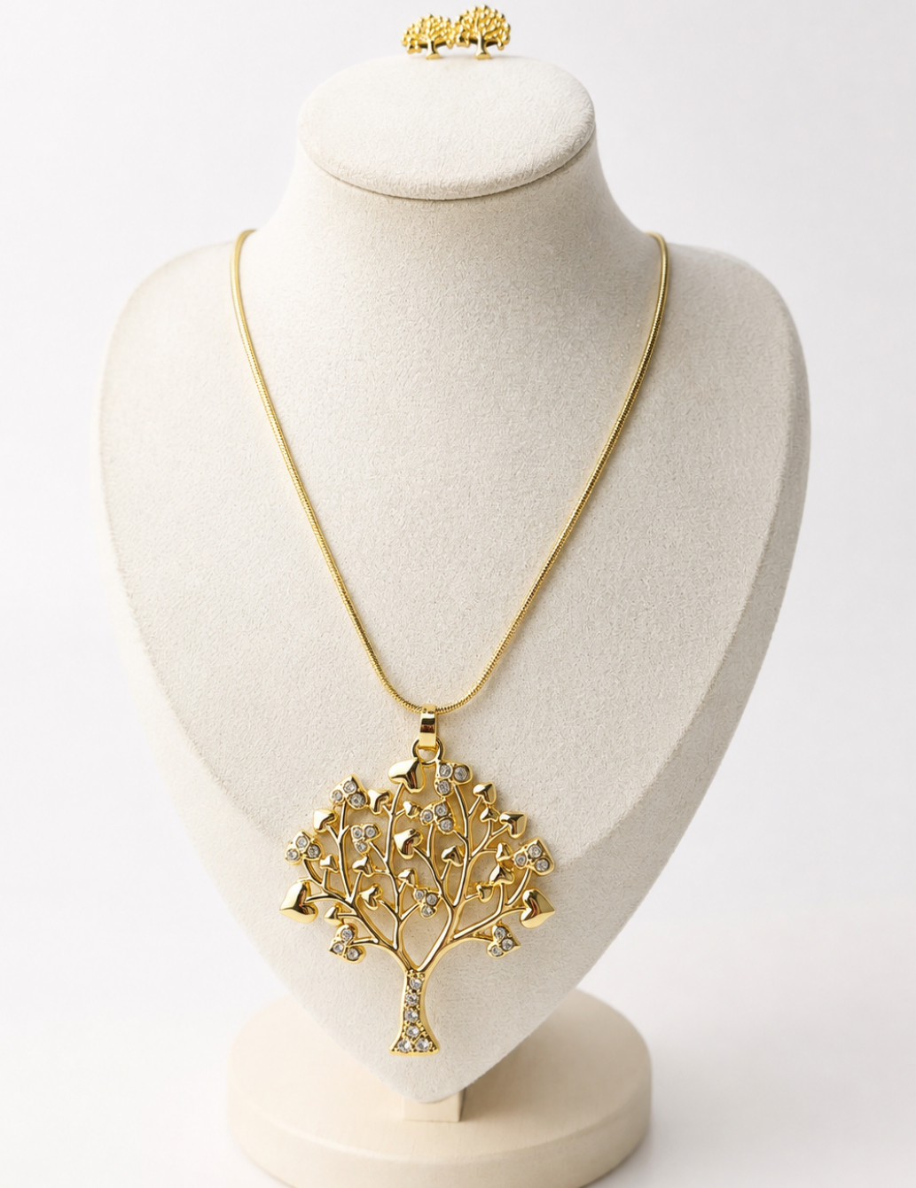 Corbatero Árbol de vida oro laminado