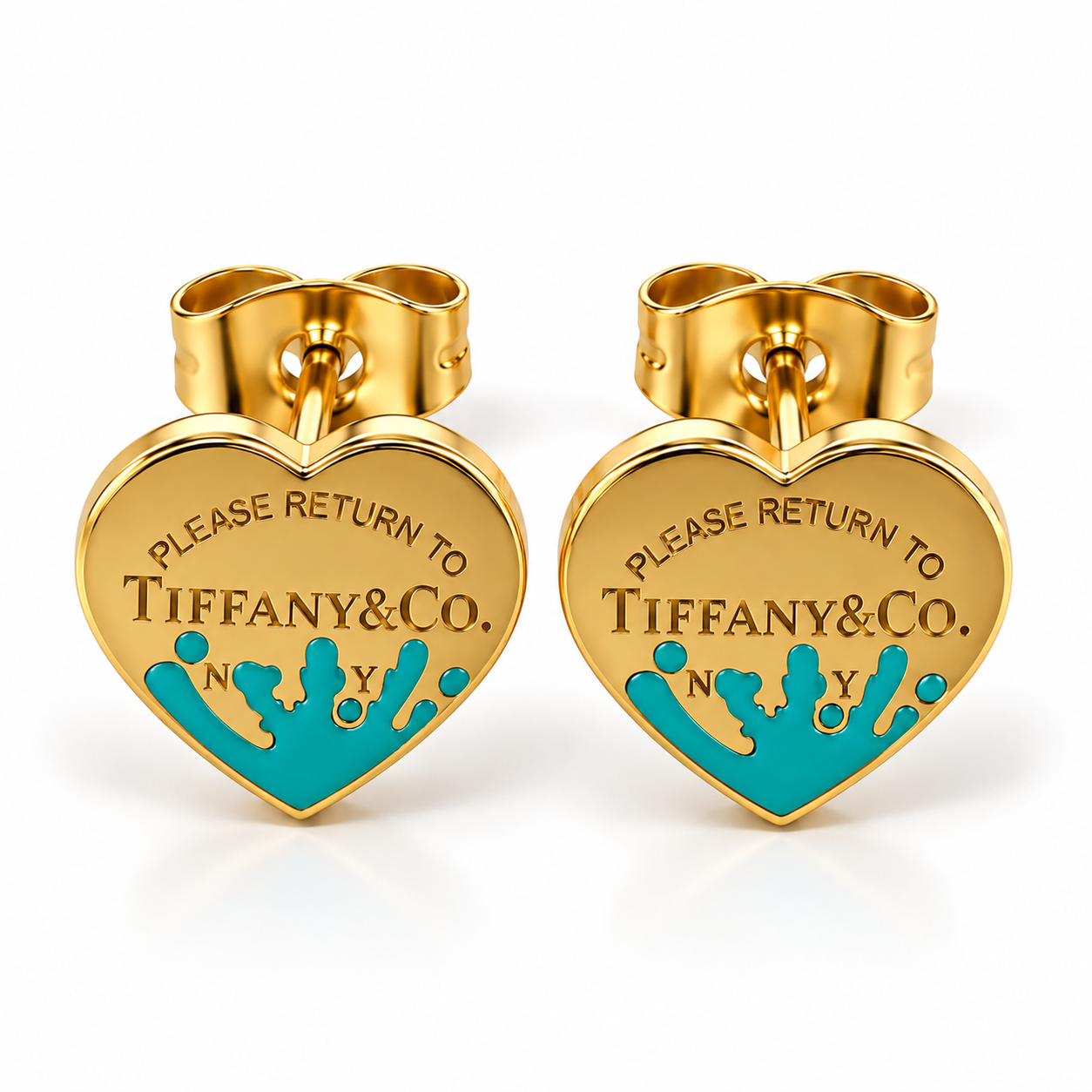 Arete Dorado Corazones TF acero